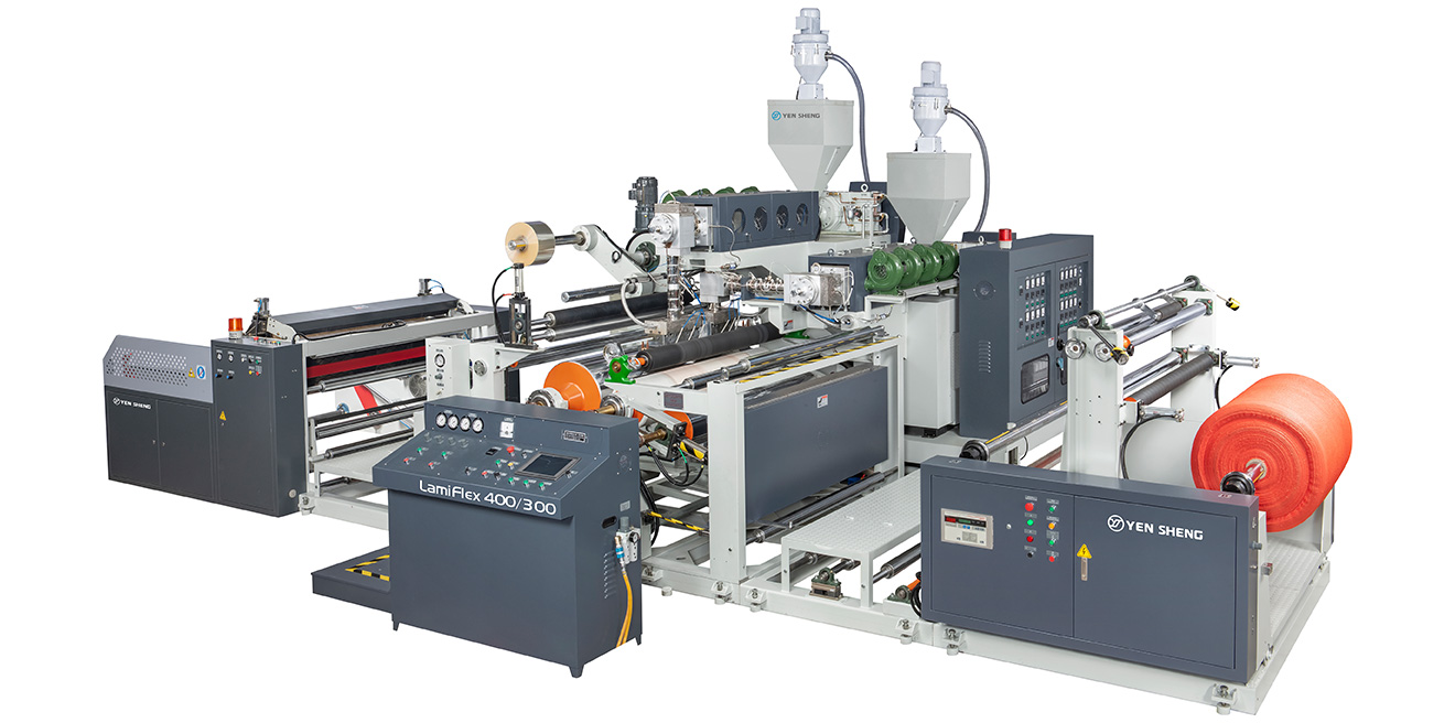 Leno fabric lamination machine